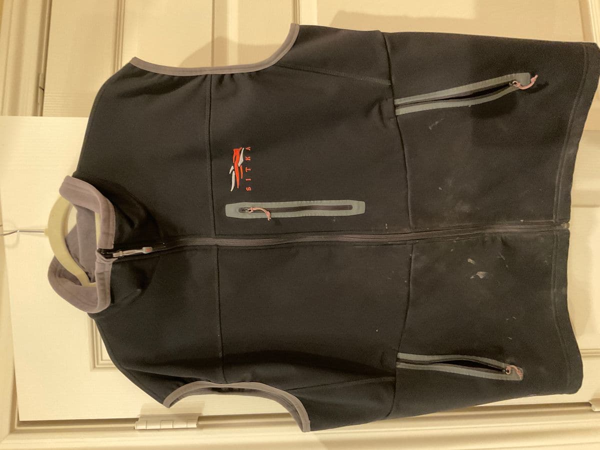 Black Lightweigt Sitka Vest