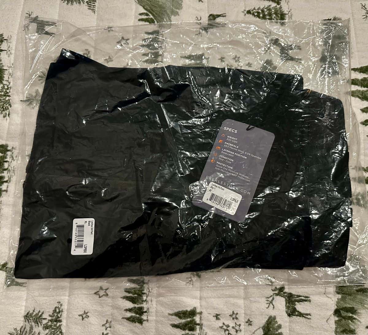 Eberlestock Lochsa Merino 3/4 Pant - XL - Black