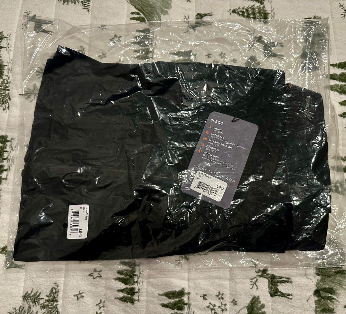 Eberlestock Lochsa Merino 3/4 Pant - XL - Black