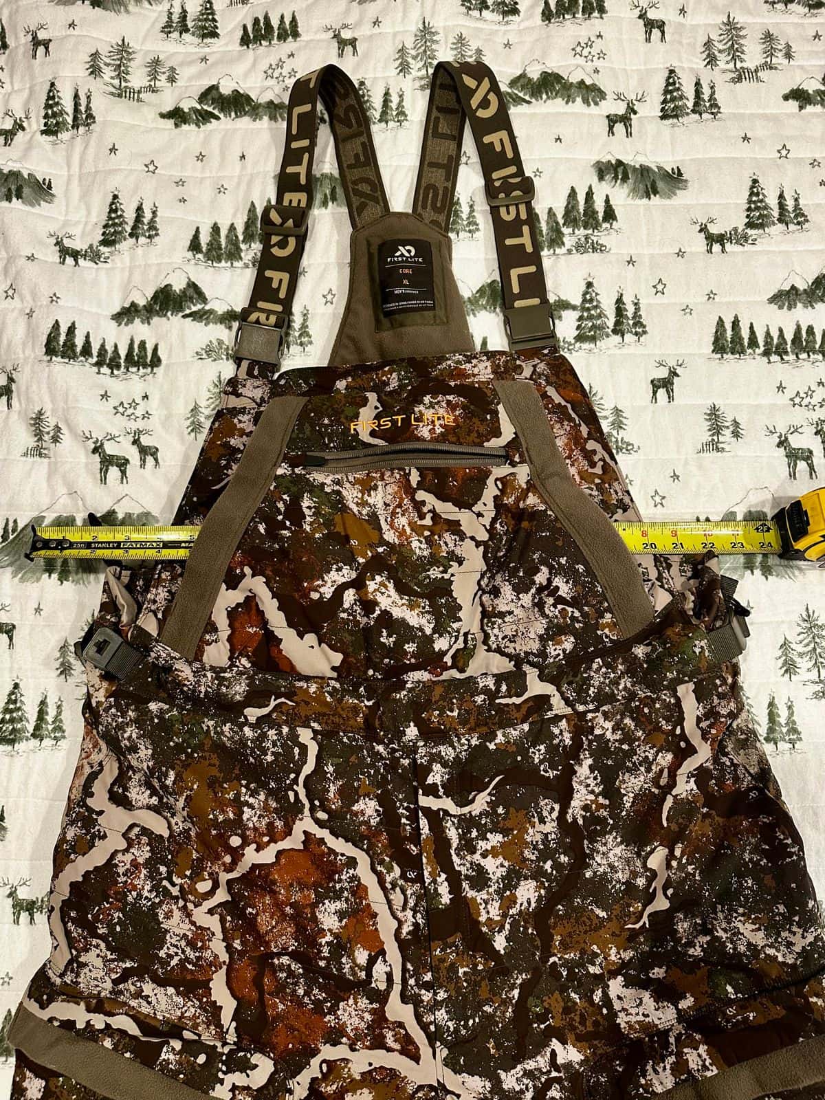 First Lite Core Bibs - XL - Specter