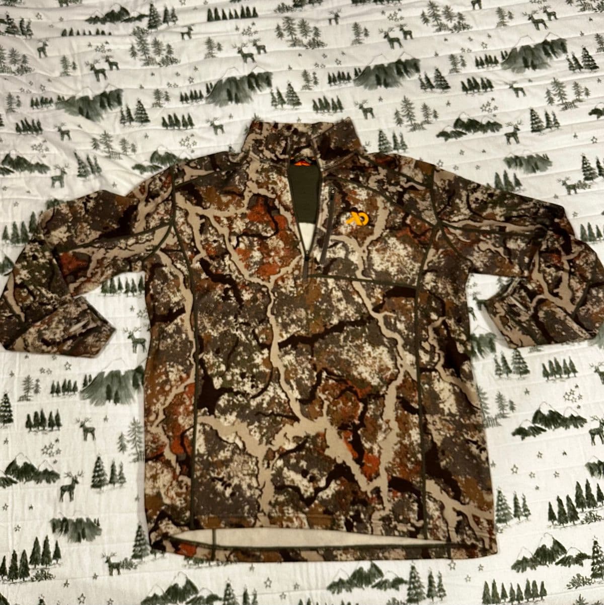 First Lite Furnace Quarter Zip 350 MarinoX - XL - Specter