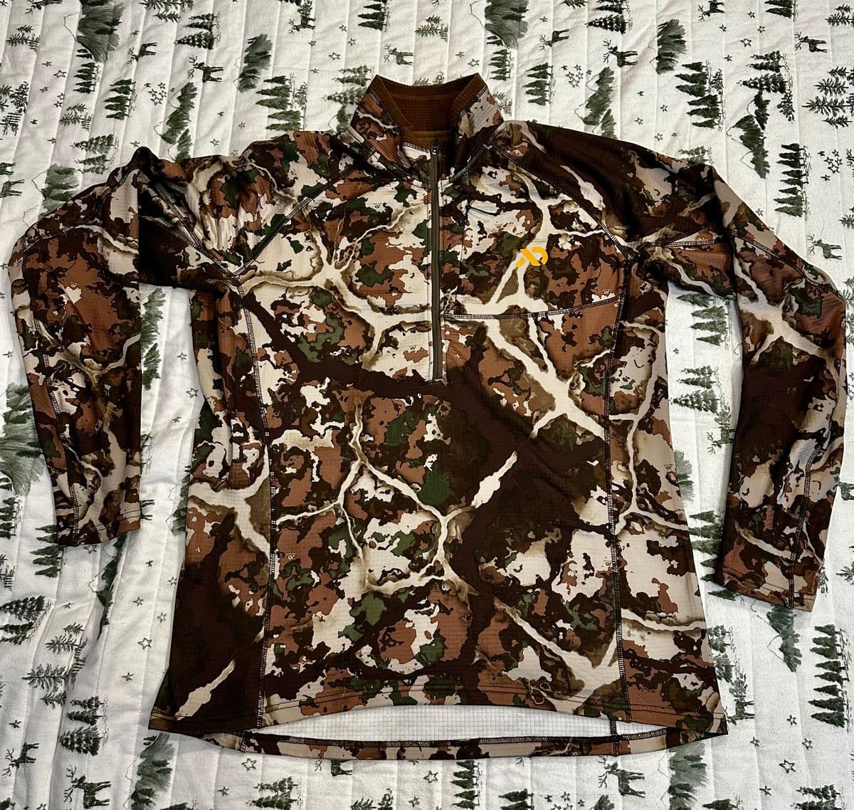 First Lite Klamath Quarter Zip - XL - Fusion