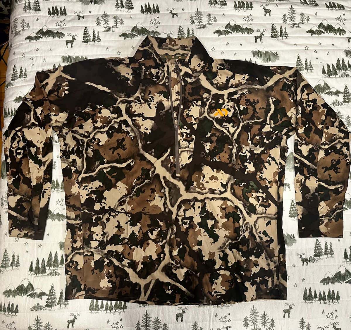 First Lite Ridgeline QZ Pullover - 2XL XXL - Fusion