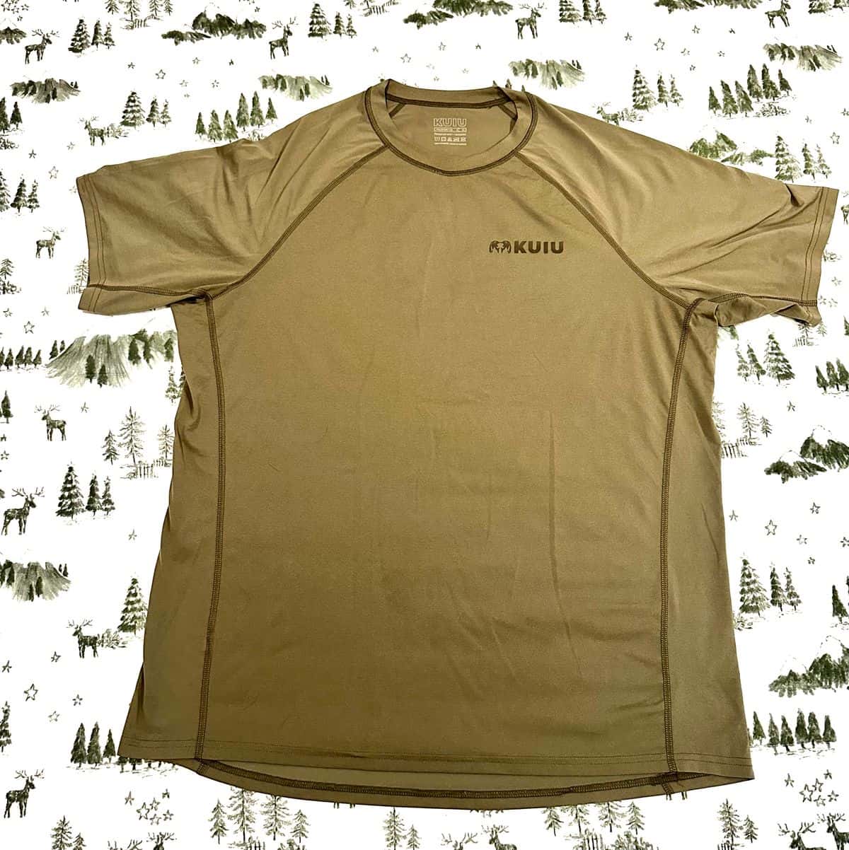 Kuiu Peleton 118 SS Crew-T - XL - Khaki