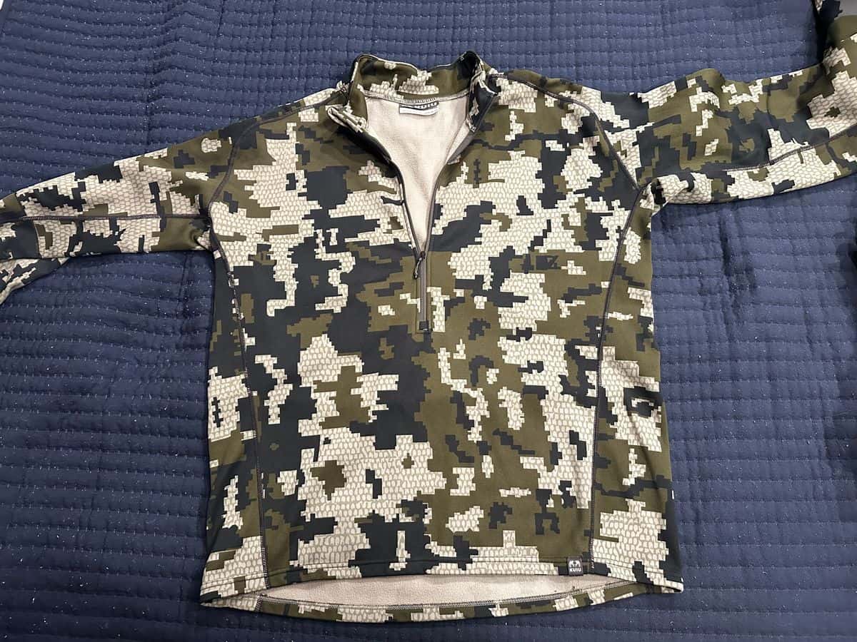 Kuiu Peleton 200 Zip-T - 2XL XXL - Verde