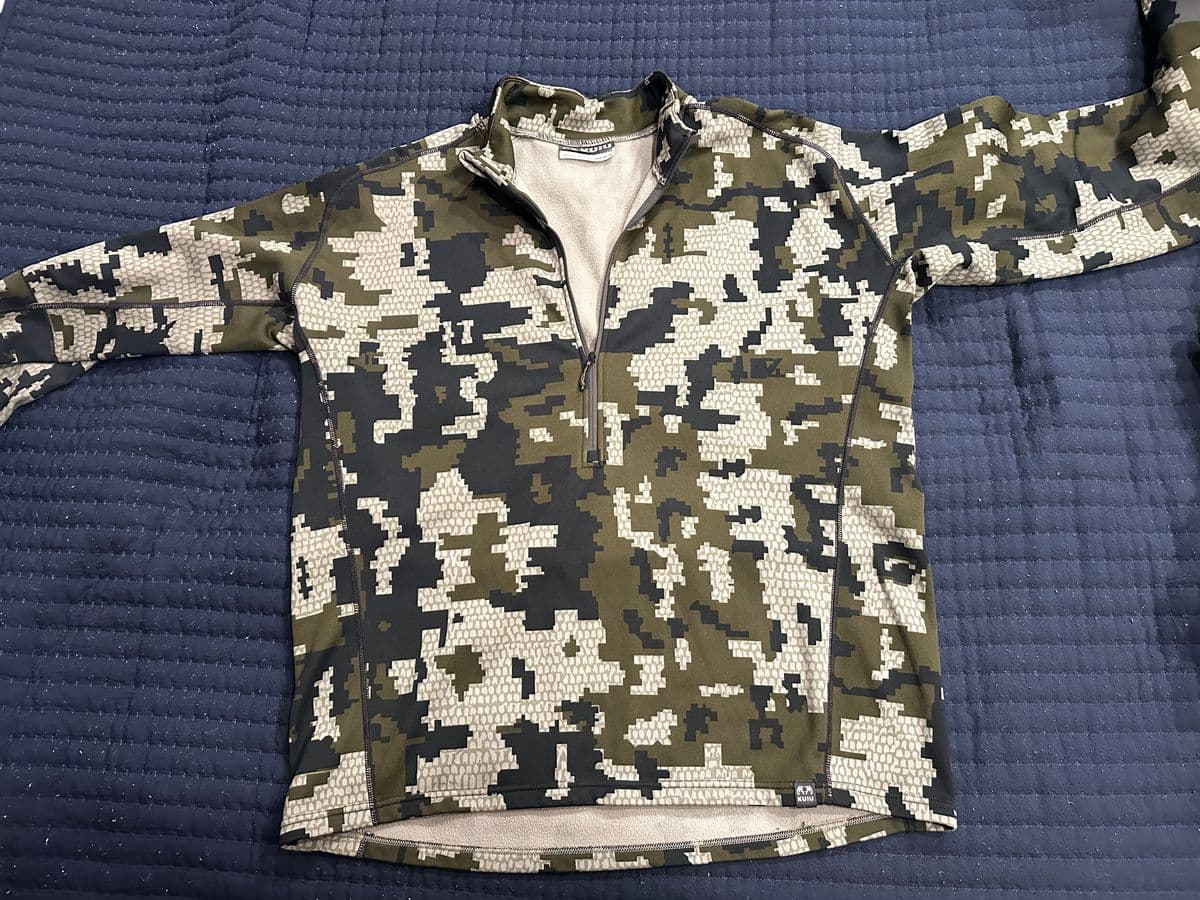 Kuiu Peleton 200 Zip-T - 2XL XXL - Verde