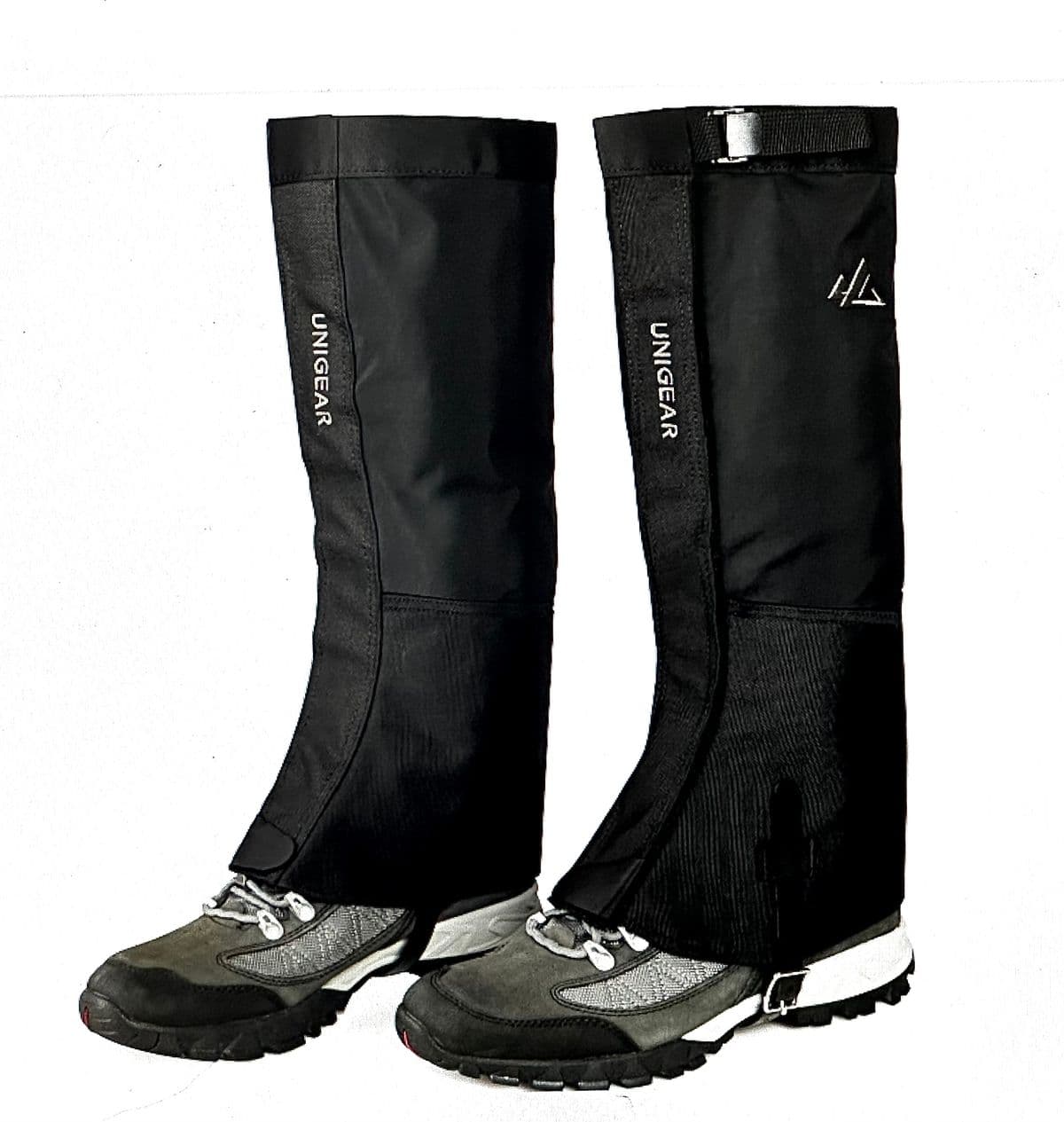 Leg Gaiters, XXL, Black, 1000D, Waterproof, Hunting, Hiking, Camping