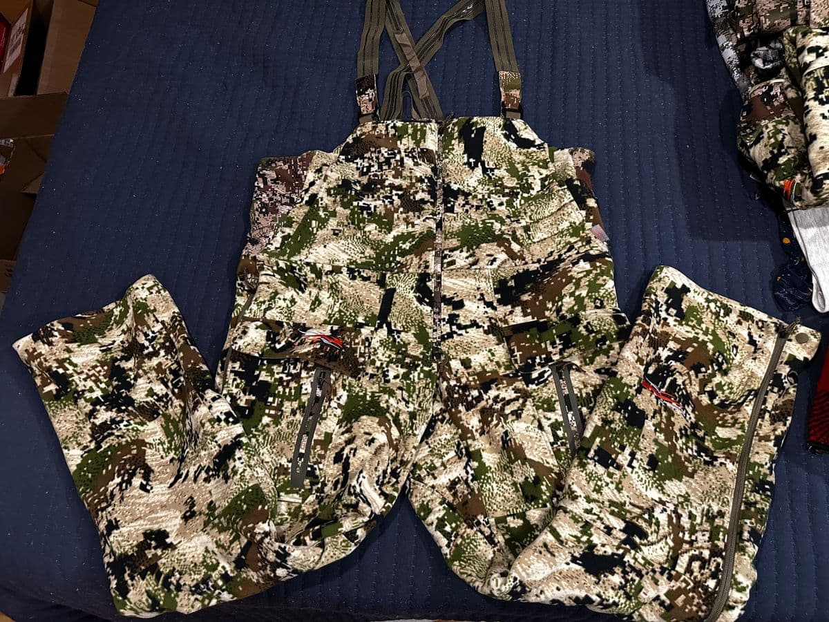 Sitka Stratus Bib - XL - Sub Alpine