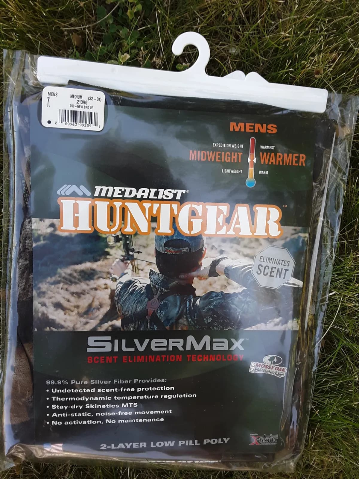 NEW Medalist Huntgear, level 1 warmer bottoms, men's medium