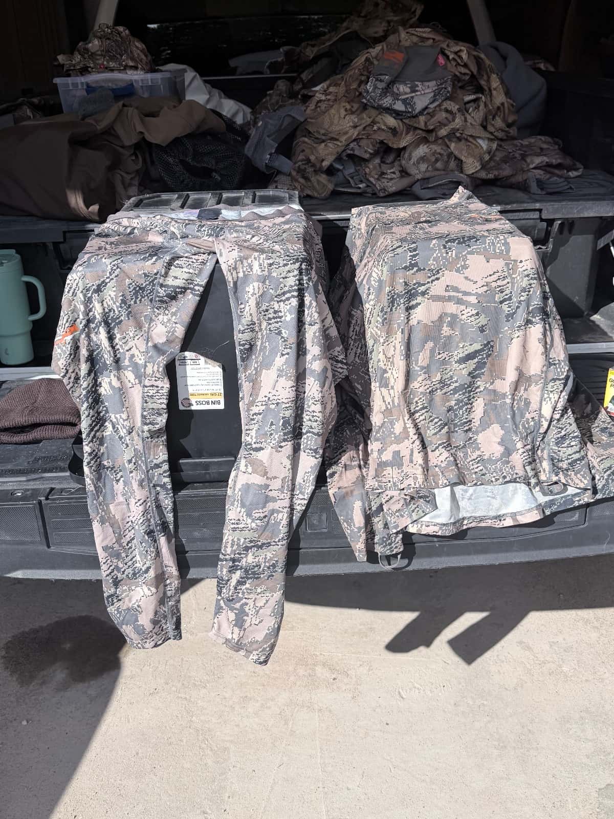 Sitka Core Light Weight Crew Top and Bottoms