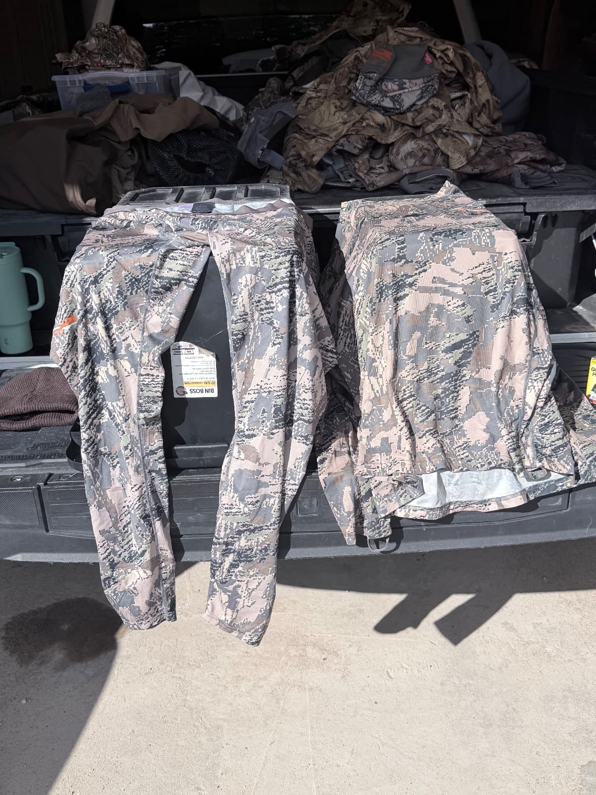 Sitka Core Light Weight Crew Top and Bottoms