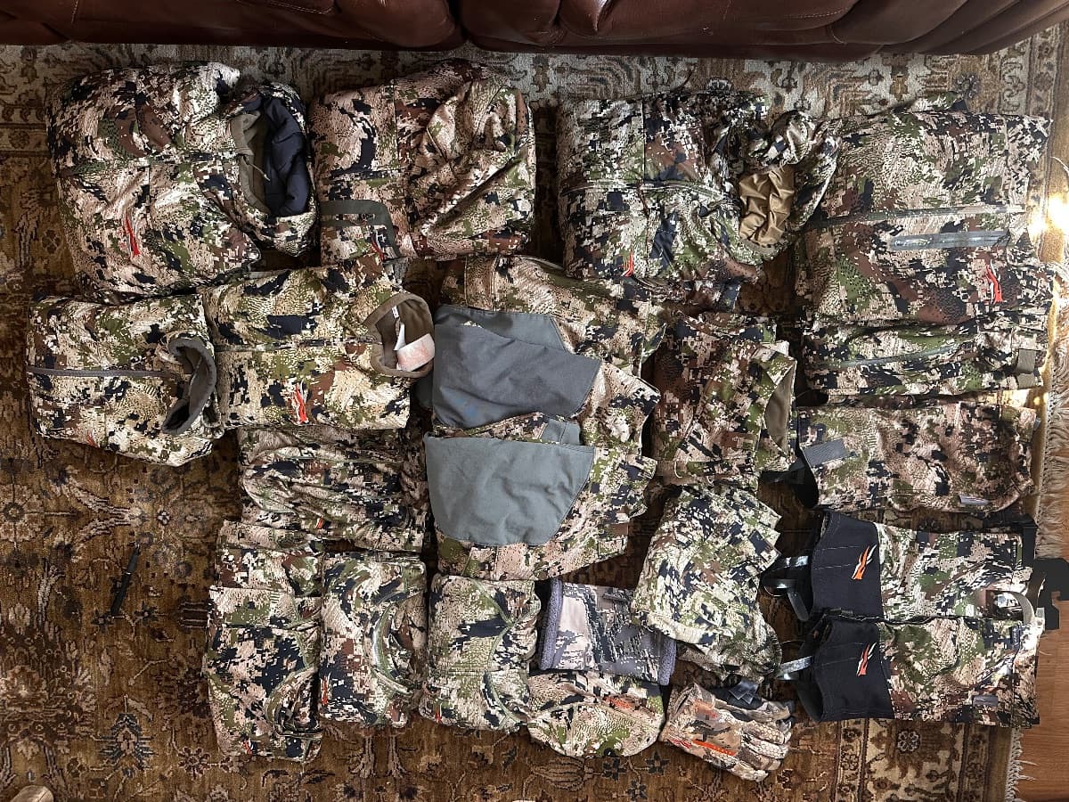 Full Women's Sitka Gear Set up