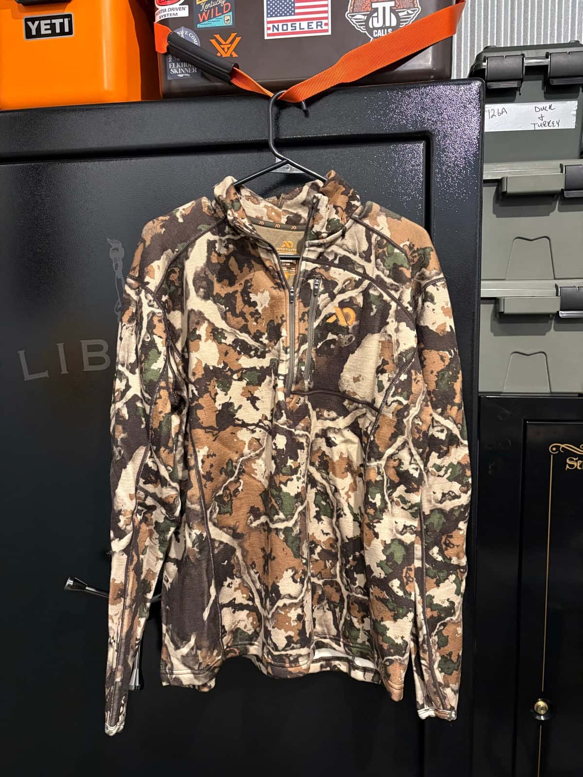 First Lite Furnace 1/4 Zip Fusion Camo Size Large