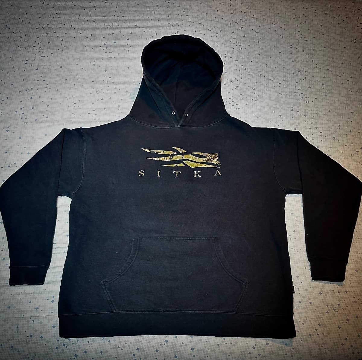 Sitka Icon Optifade Pullover Hoodie - XL - Black, every day comfort