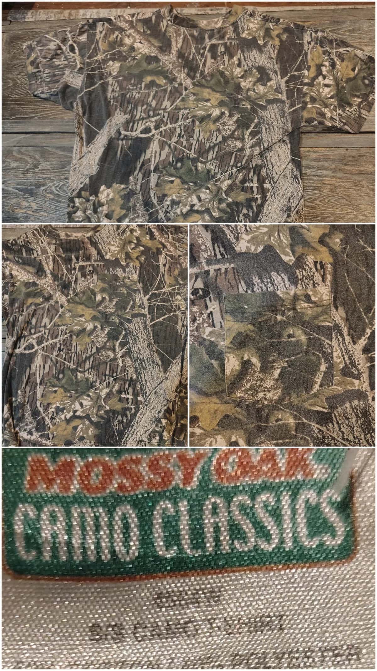 Mossy Oak Classic Xl Pocket Tee Shirt