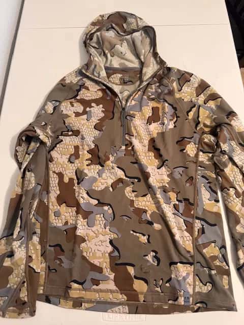 KUIU Peloton 97 Fleece Zip-T Hooded