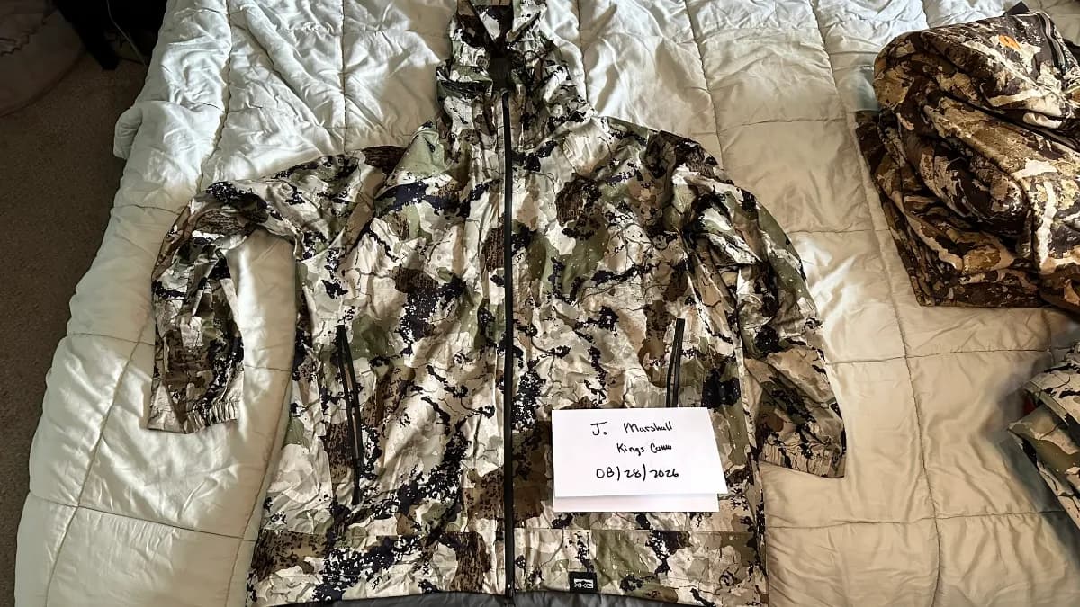Kings Camo Windstorm Jacket and Pant set