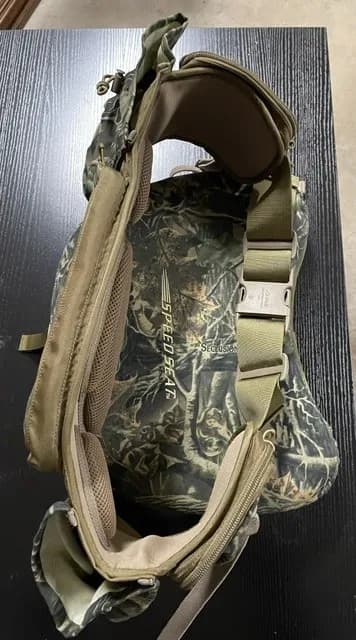 Cabela’s Speedseat Turkey Seclusion 3D Camo Vintage Hunting Built-In Seat