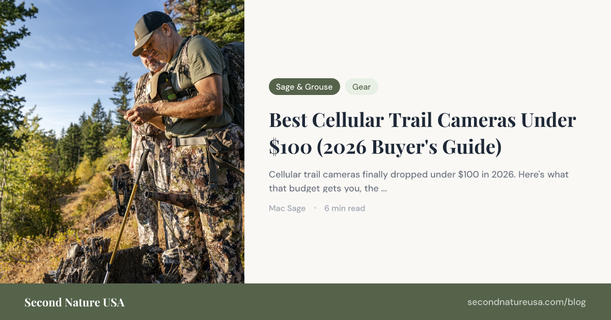 Best Cellular Trail Cameras Under $100 (2026 Buyer's Guide)