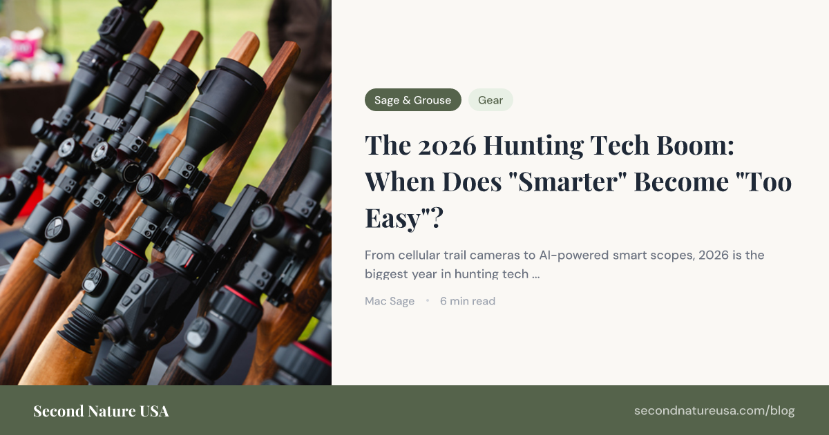The 2026 Hunting Tech Boom: When Does 